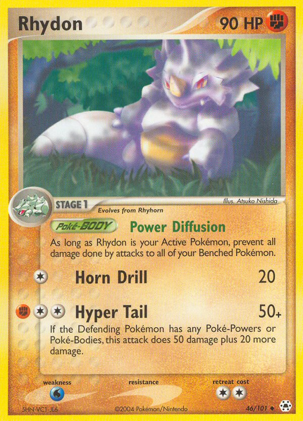 Rhydon (46/101) [EX: Hidden Legends] | Total Play