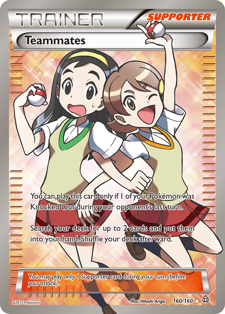 Teammates (160/160) [XY: Primal Clash] | Total Play