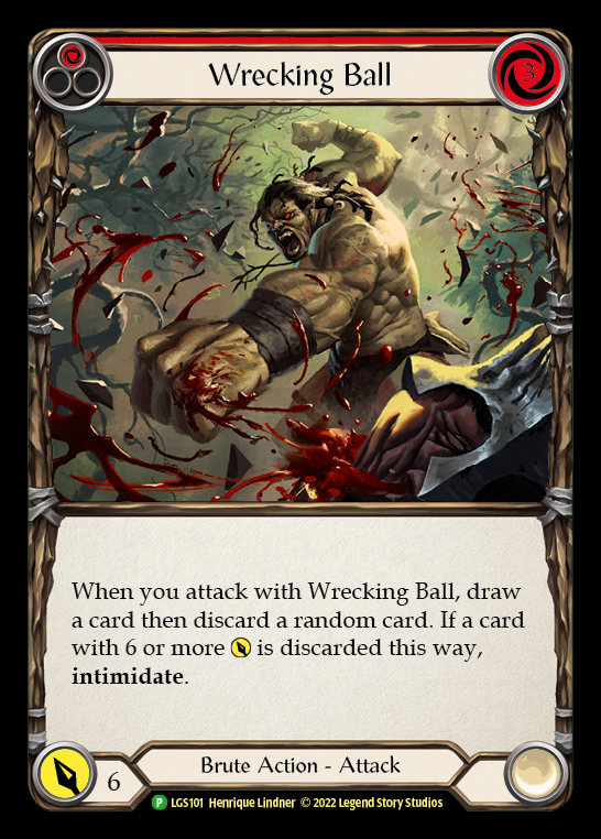 Wrecking Ball [LGS101] (Promo)  Rainbow Foil | Total Play