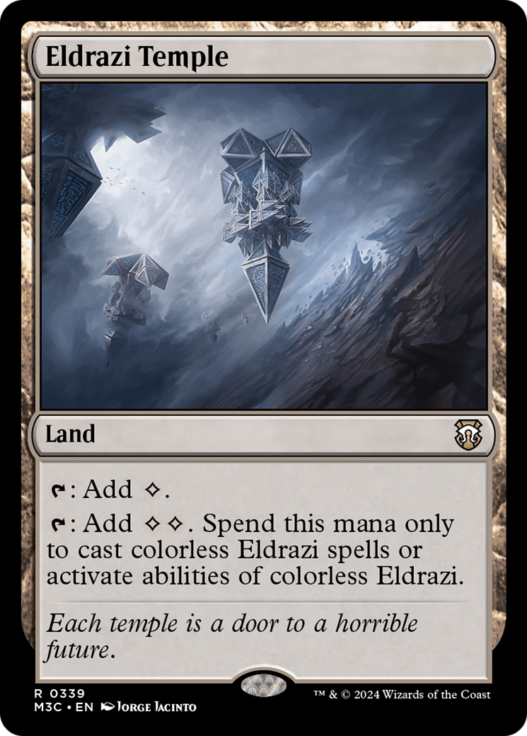 Eldrazi Temple (Ripple Foil) [Modern Horizons 3 Commander] | Total Play