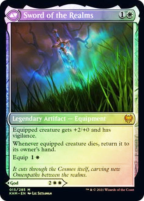 Halvar, God of Battle // Sword of the Realms [Kaldheim Prerelease Promos] | Total Play