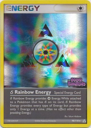 Rainbow Energy (98/110) (Delta Species) (Stamped) [EX: Holon Phantoms] | Total Play