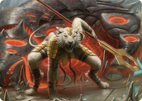 Sunspear Shikari Art Card [Commander Masters Art Series] | Total Play