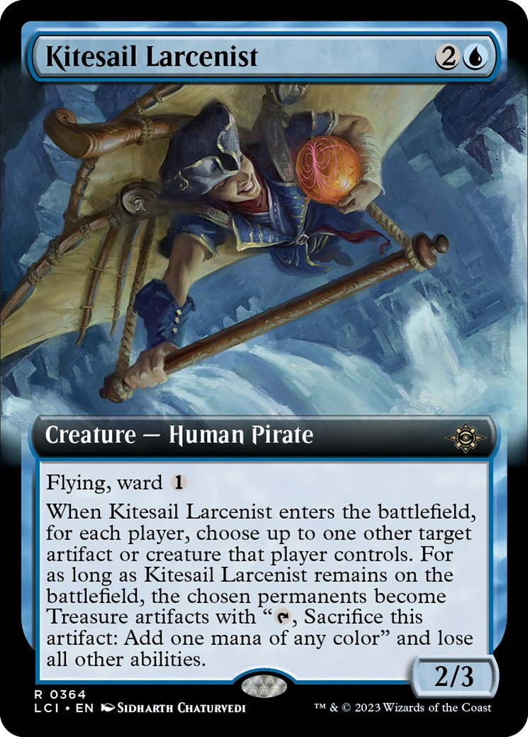 Kitesail Larcenist (Extended Art) [The Lost Caverns of Ixalan] | Total Play