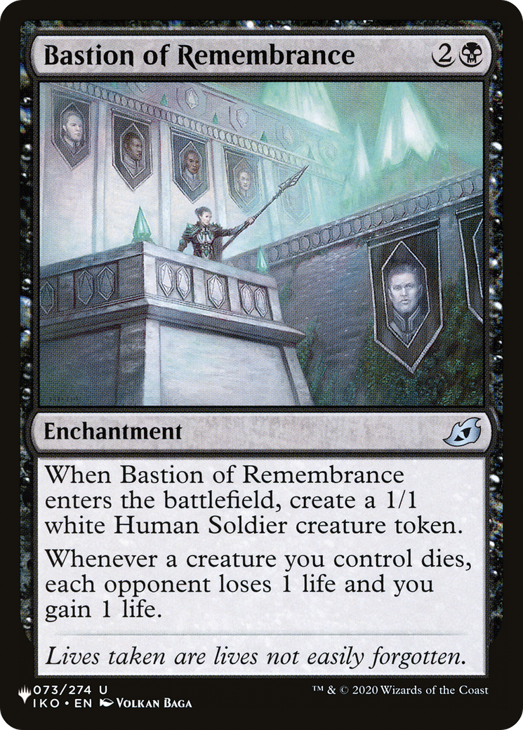 Bastion of Remembrance [The List] | Total Play