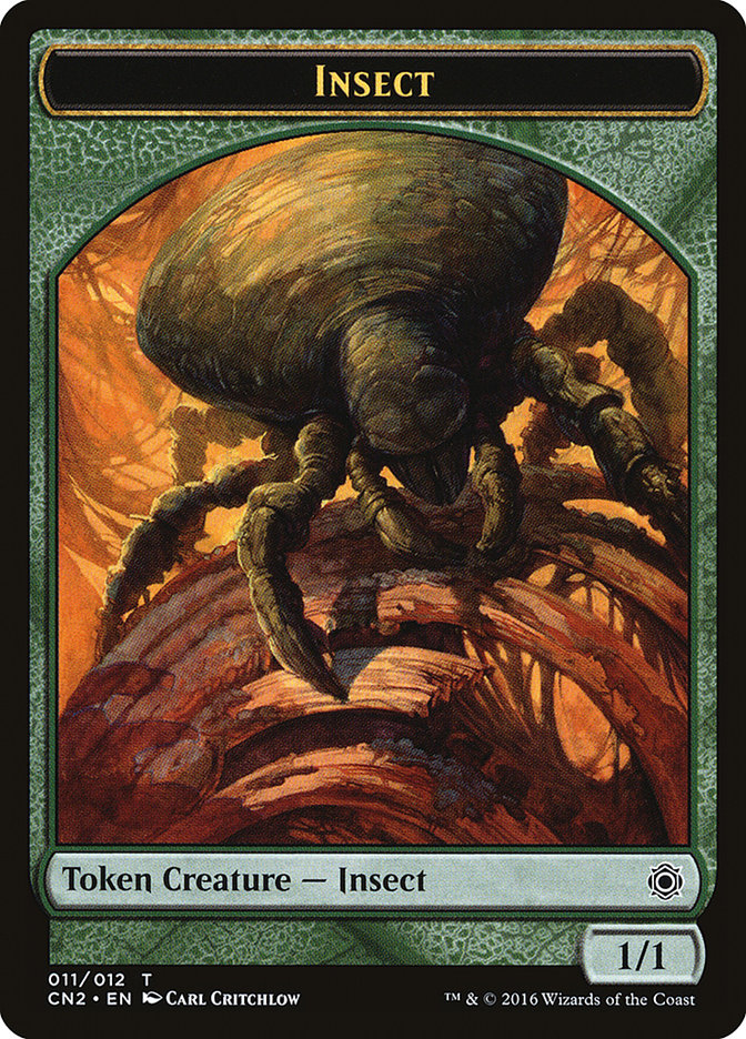 Insect Token [Conspiracy: Take the Crown Tokens] | Total Play