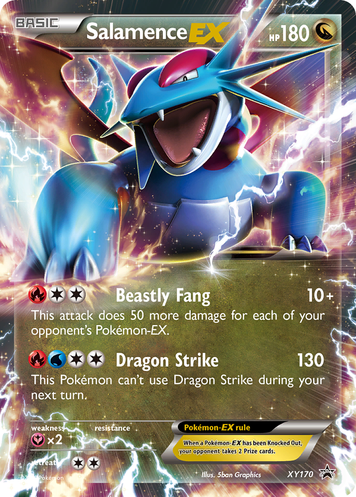 Salamence EX (XY170) [XY: Black Star Promos] | Total Play