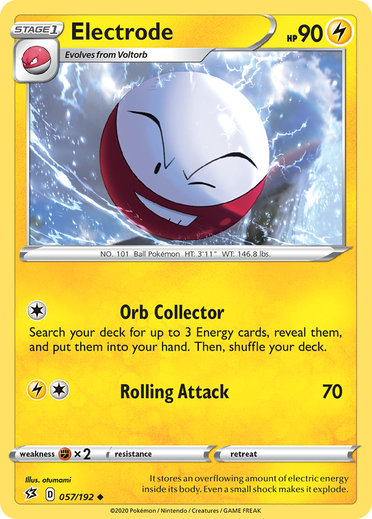 Electrode (057/192) [Sword & Shield: Rebel Clash] | Total Play