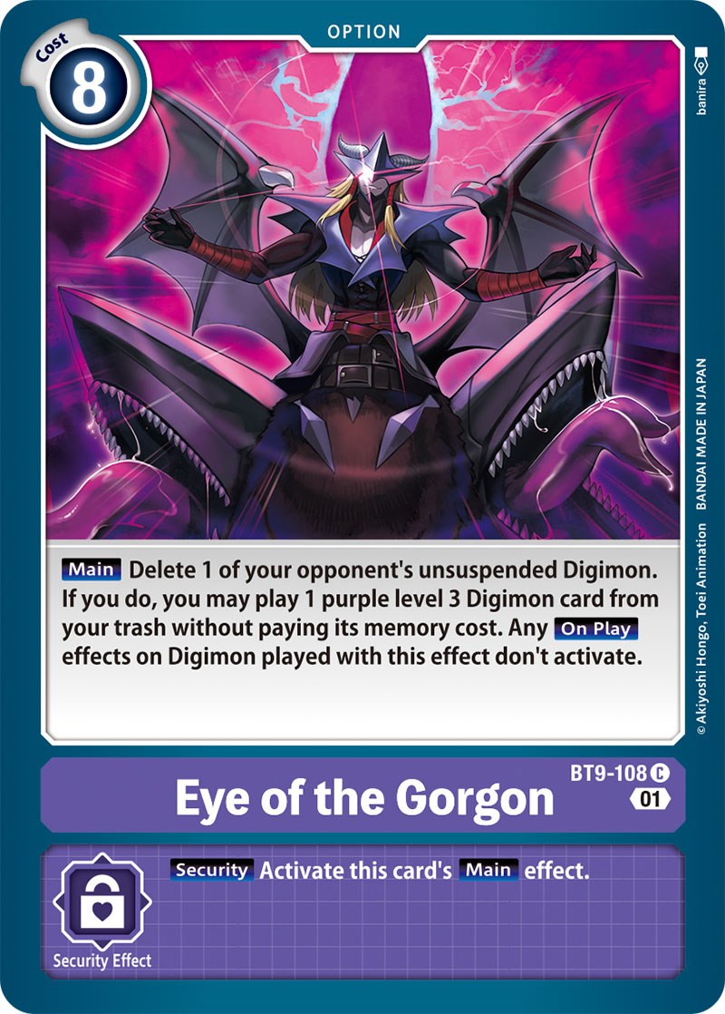 Eye of the Gorgon [BT9-108] [X Record] | Total Play