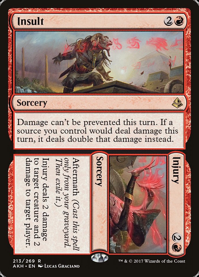 Insult // Injury [Amonkhet] | Total Play
