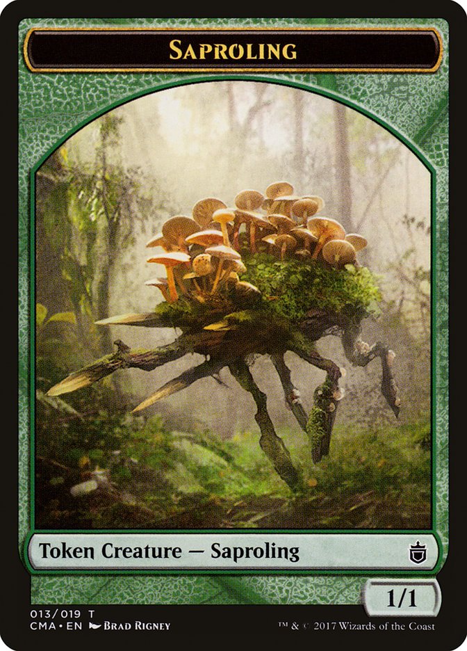 Saproling Token [Commander Anthology Tokens] | Total Play