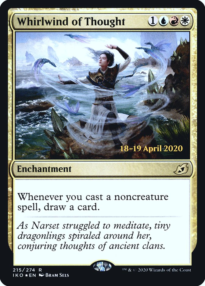 Whirlwind of Thought [Ikoria: Lair of Behemoths Prerelease Promos] | Total Play