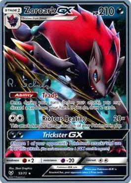 Zoroark GX (53/73) (Victory Map - Robin Schulz) [World Championships 2018] | Total Play