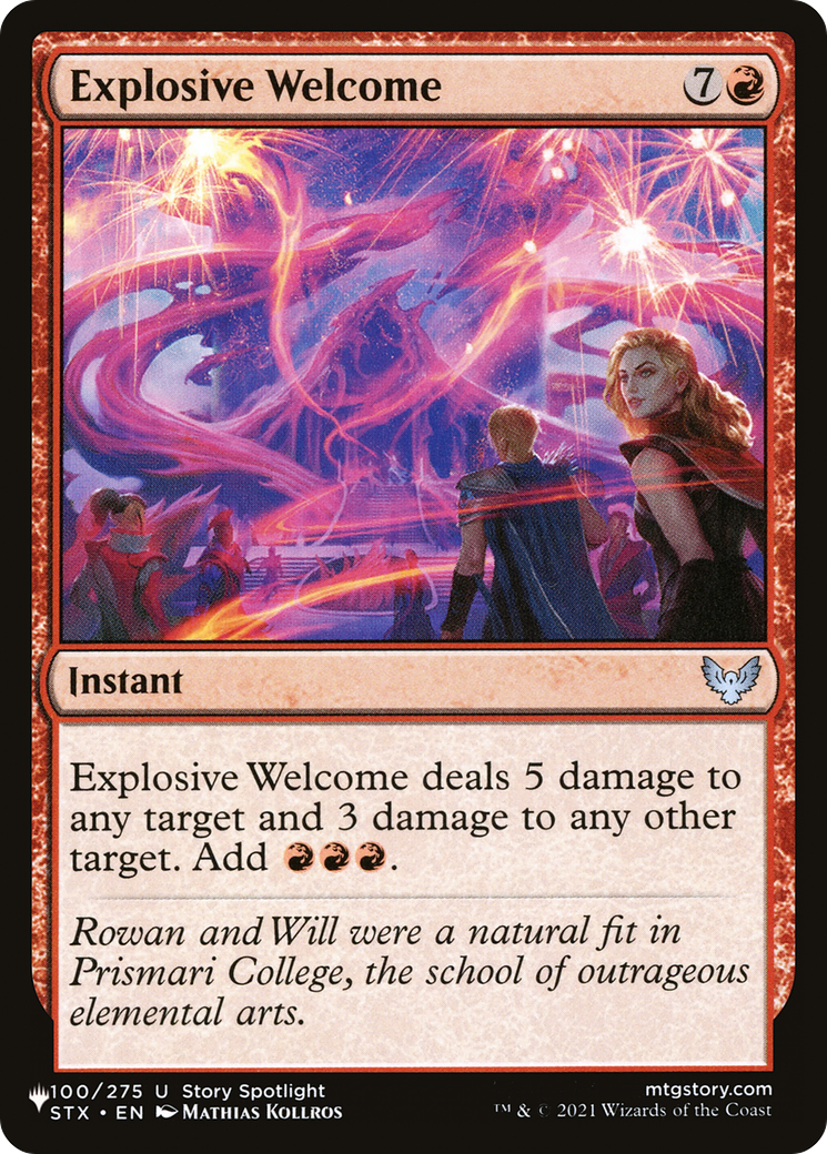 Explosive Welcome [The List] | Total Play