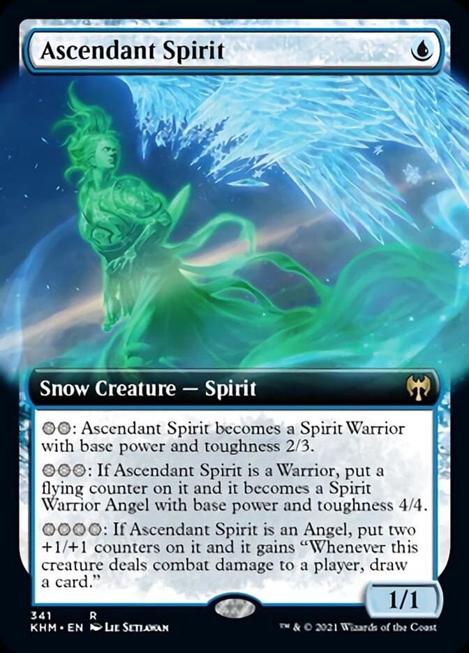 Ascendant Spirit (Extended Art) [Kaldheim] | Total Play