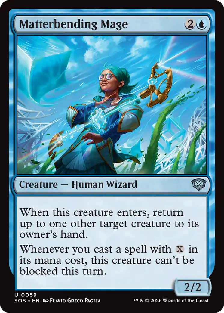 Matterbending Mage [Secrets of Strixhaven] | Total Play