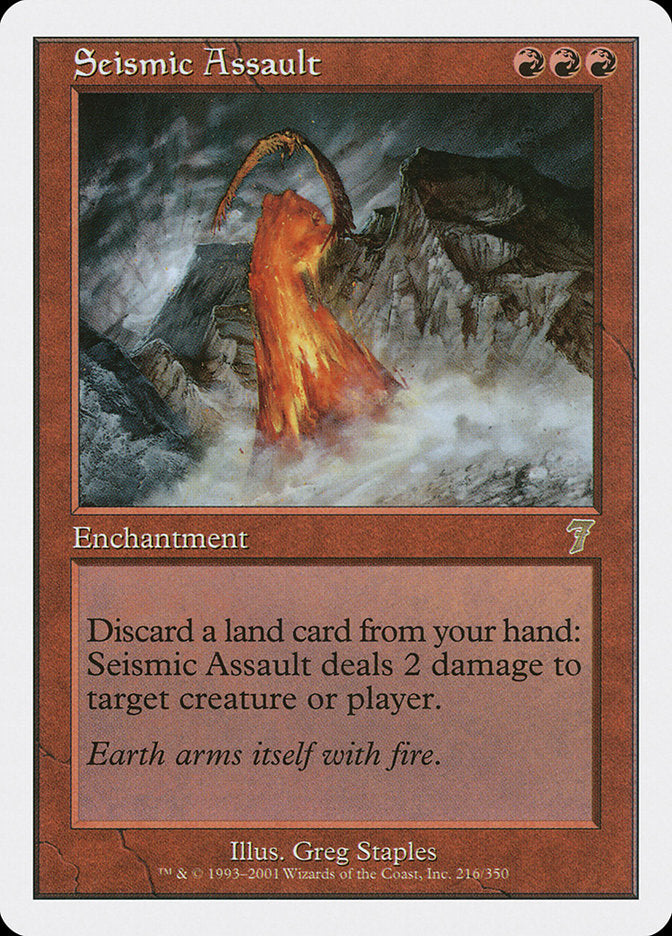 Seismic Assault [Seventh Edition] | Total Play