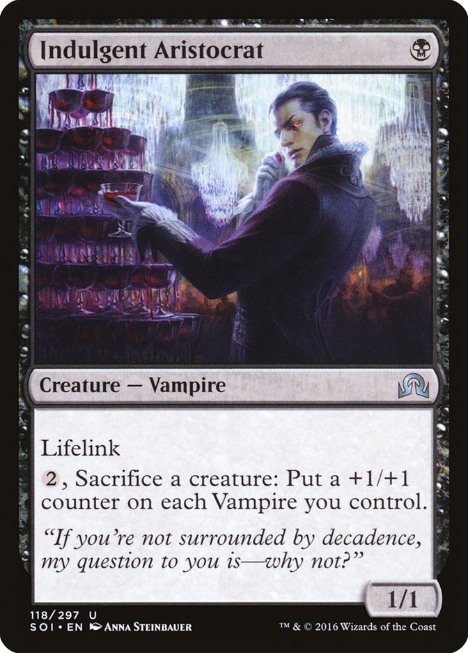 Indulgent Aristocrat [Shadows over Innistrad] | Total Play