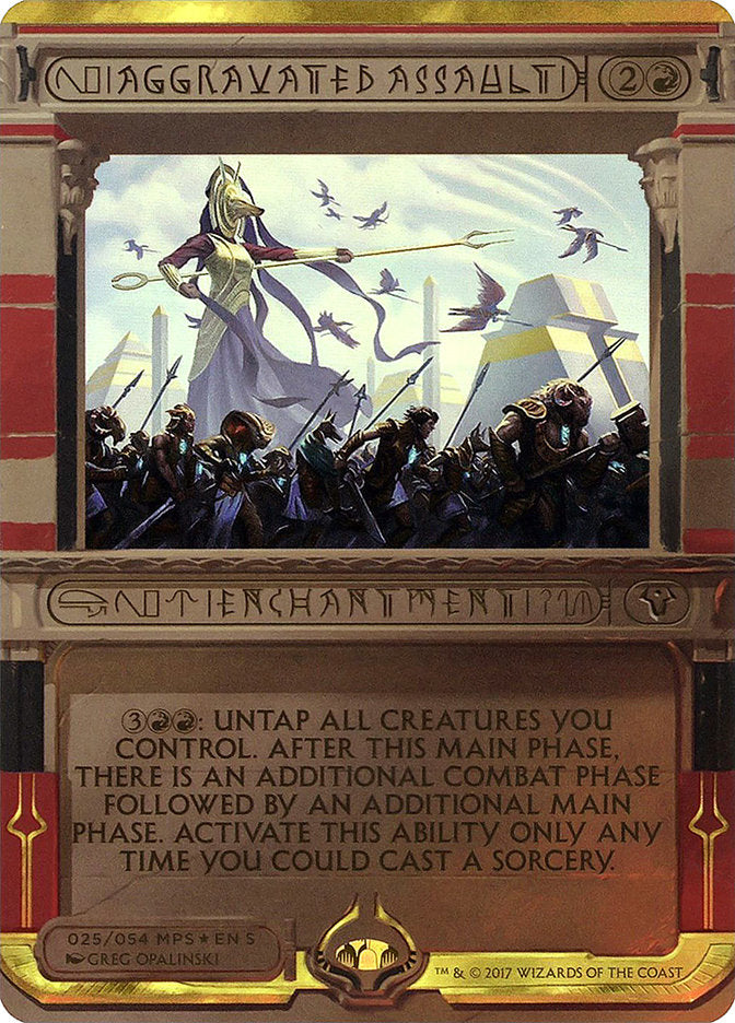 Aggravated Assault (Invocation) [Amonkhet Invocations] | Total Play