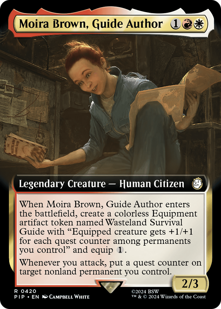 Moira Brown, Guide Author (Extended Art) [Fallout] | Total Play