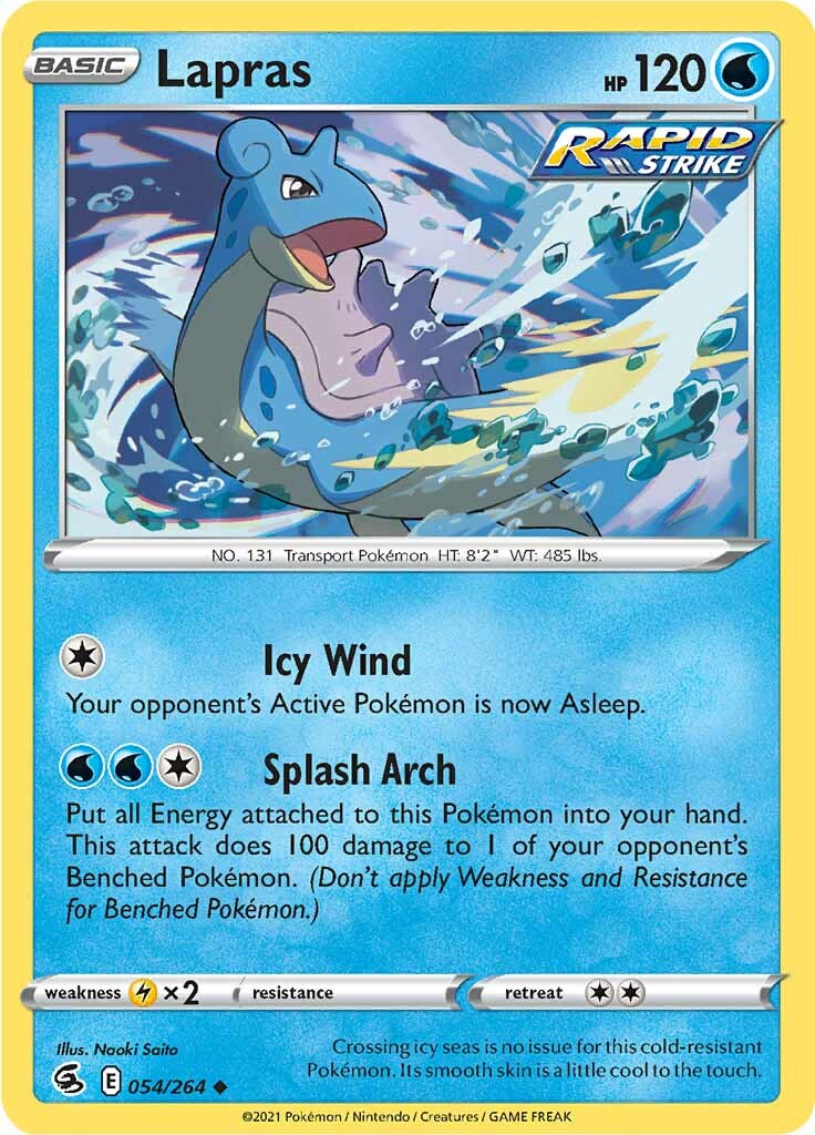 Lapras (054/264) [Sword & Shield: Fusion Strike] | Total Play