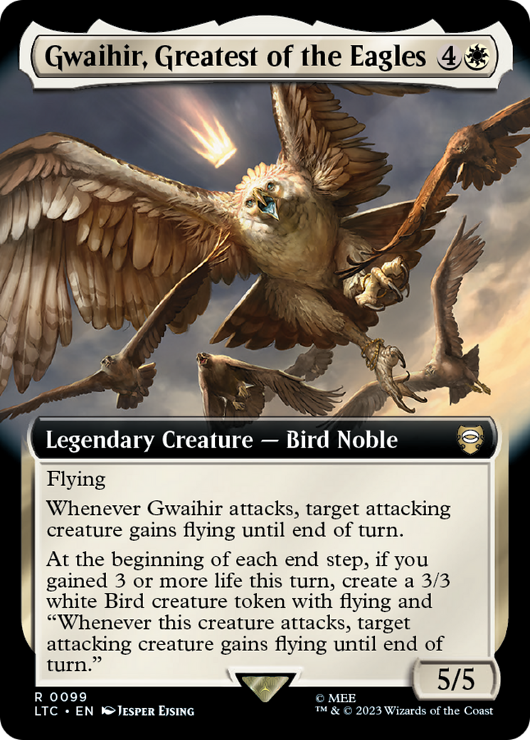 Gwaihir, Greatest of the Eagles (Extended Art) [The Lord of the Rings: Tales of Middle-Earth Commander] | Total Play