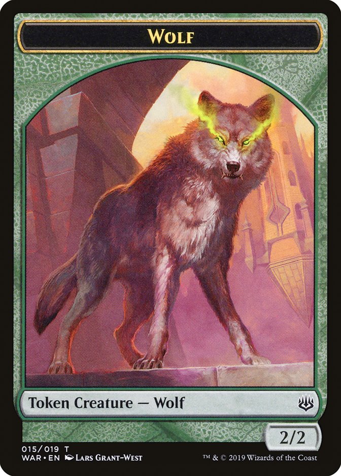 Wolf Token [War of the Spark Tokens] | Total Play