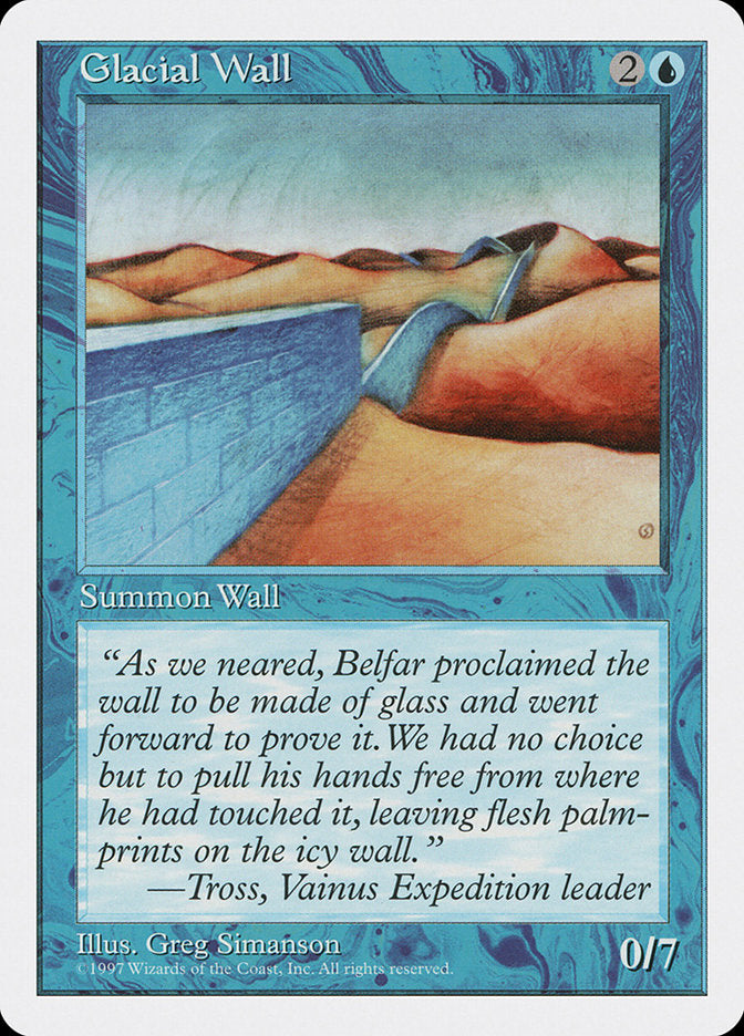 Glacial Wall [Fifth Edition] | Total Play