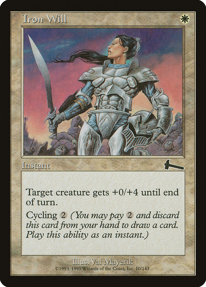 Iron Will [Urza's Legacy] | Total Play