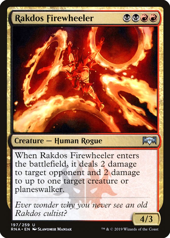 Rakdos Firewheeler [Ravnica Allegiance] | Total Play