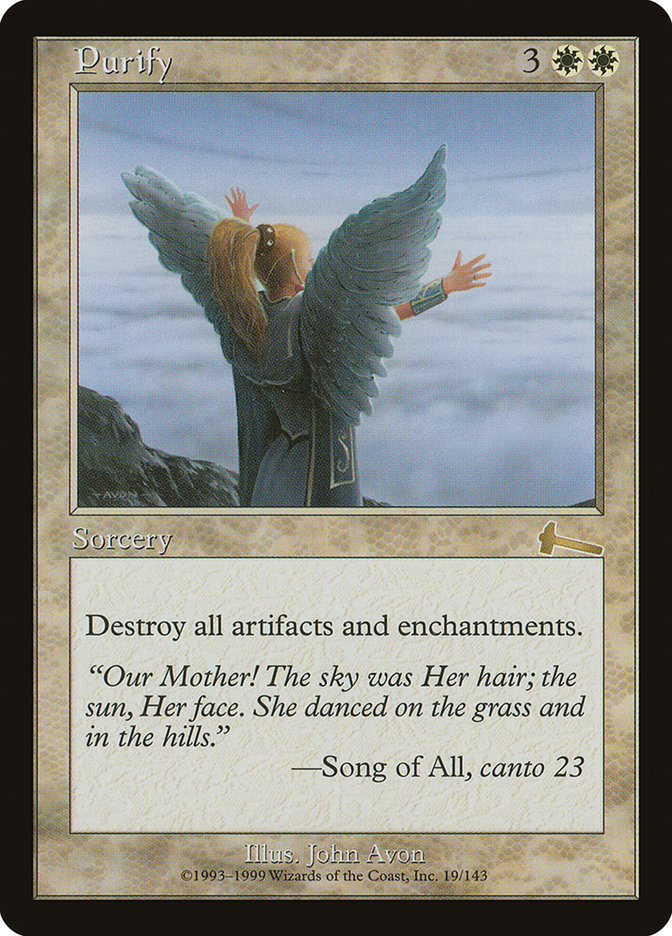 Purify [Urza's Legacy] | Total Play