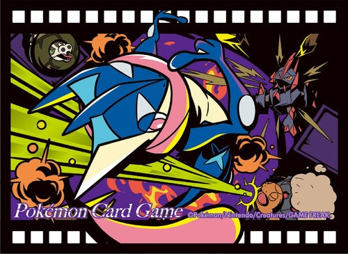 Card Sleeves - Greninja Midnight Agent: The Cinema (64-Pack) | Total Play