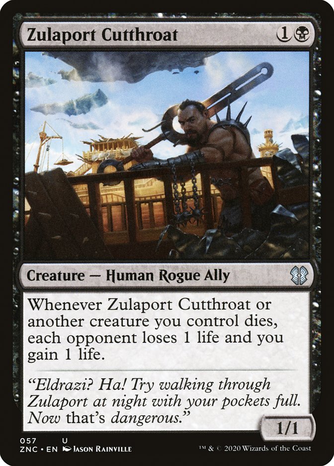 Zulaport Cutthroat [Zendikar Rising Commander] | Total Play