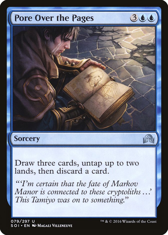 Pore Over the Pages [Shadows over Innistrad] | Total Play