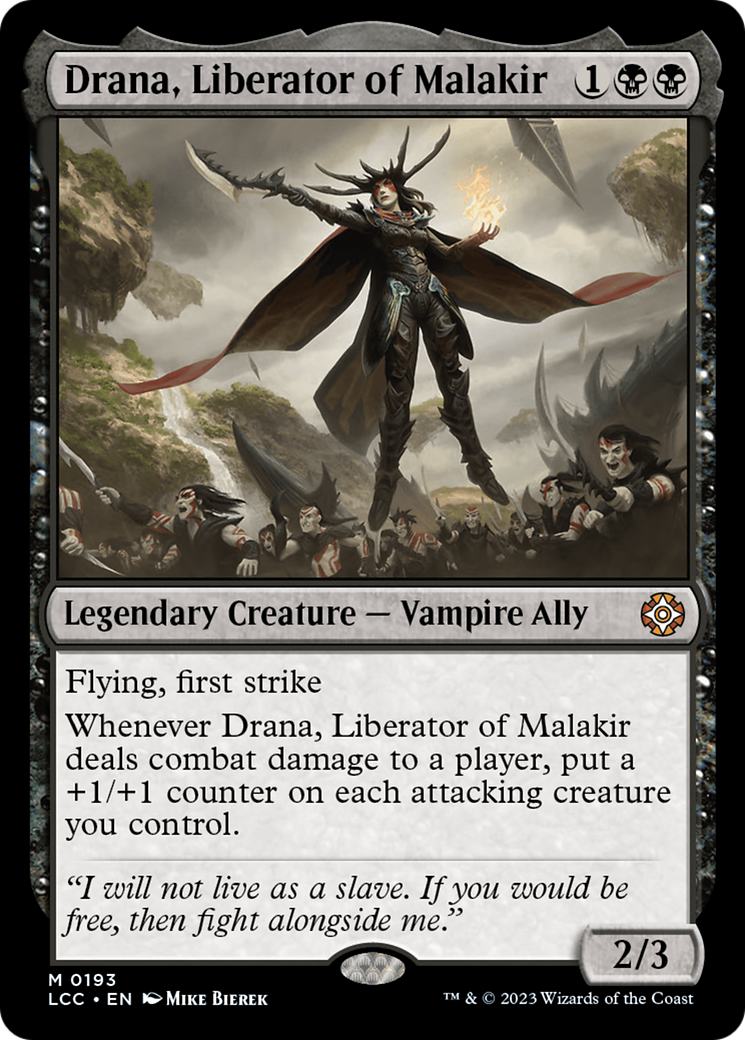 Drana, Liberator of Malakir [The Lost Caverns of Ixalan Commander] | Total Play