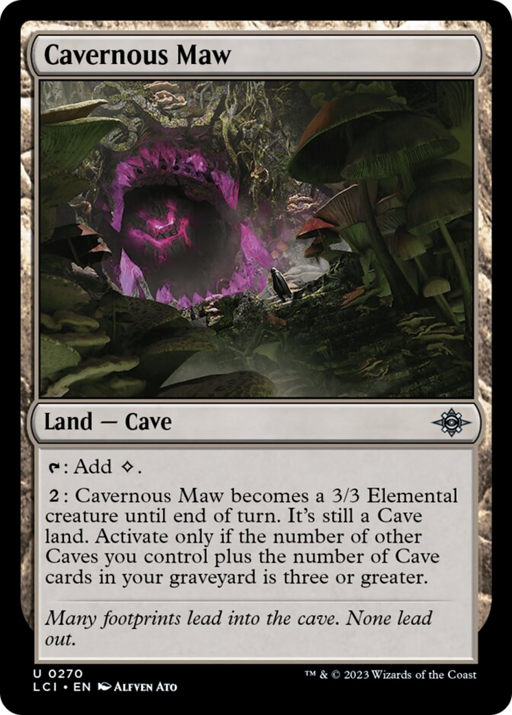 Cavernous Maw [The Lost Caverns of Ixalan] | Total Play