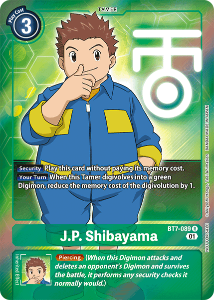 J.P. Shibayama [BT7-089] (Alternative Art - Box Topper) [Next Adventure] | Total Play