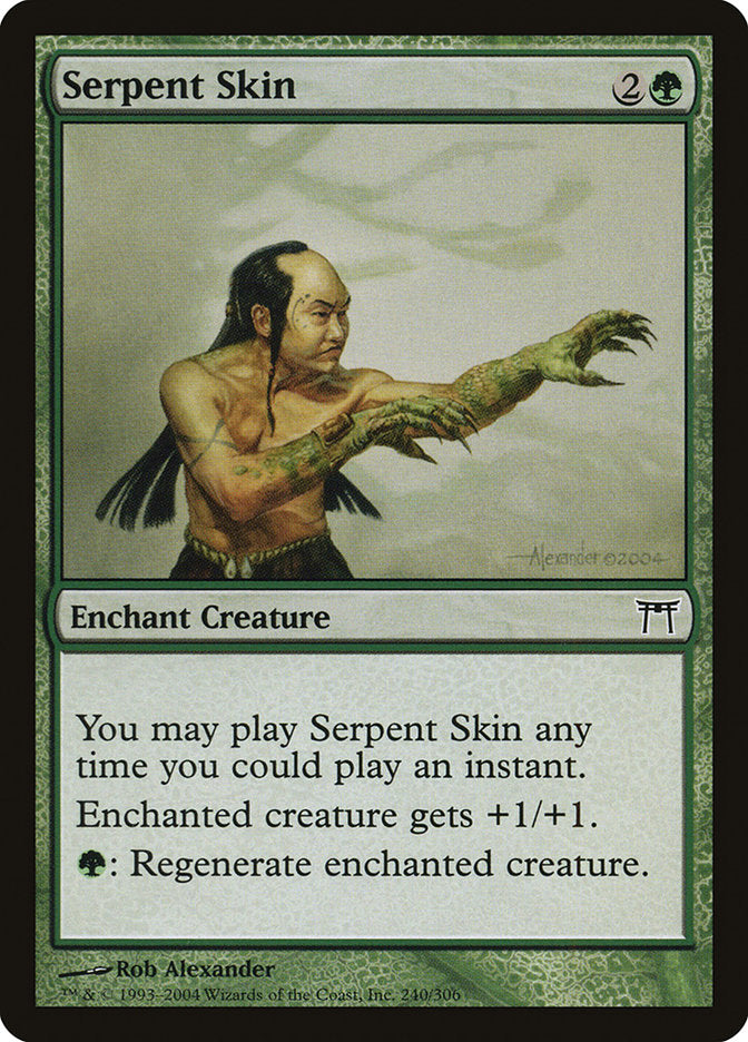 Serpent Skin [Champions of Kamigawa] | Total Play