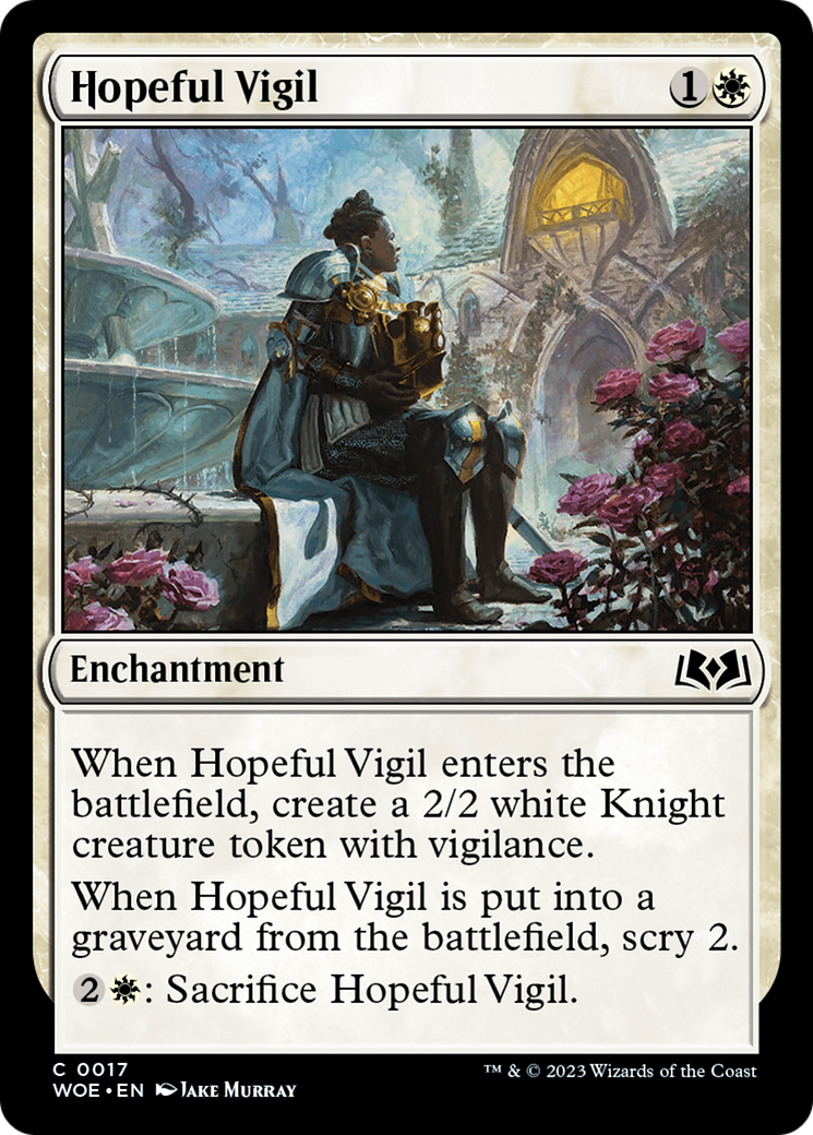 Hopeful Vigil [Wilds of Eldraine] | Total Play