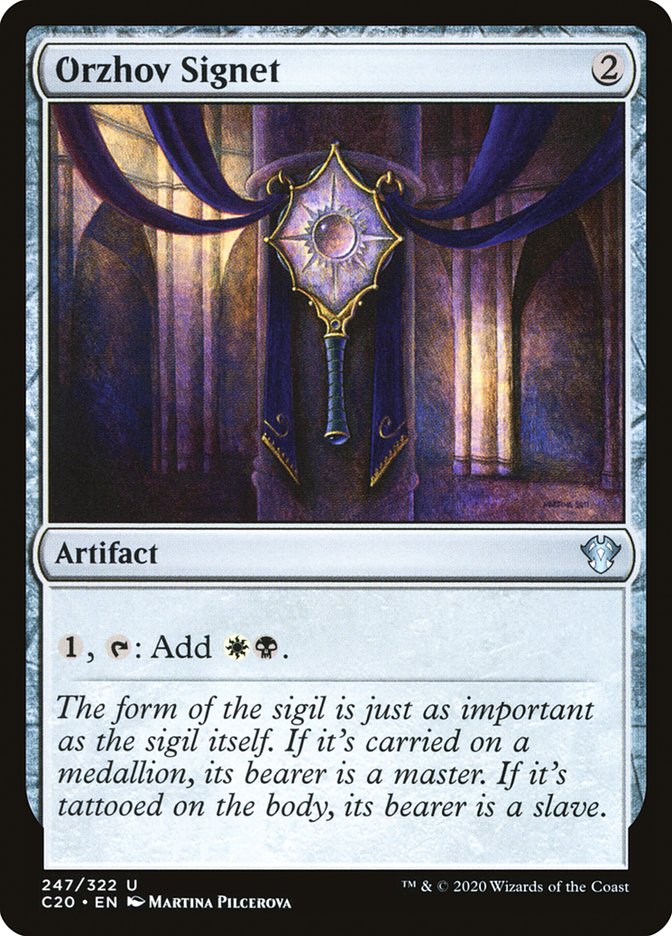 Orzhov Signet [Commander 2020] | Total Play