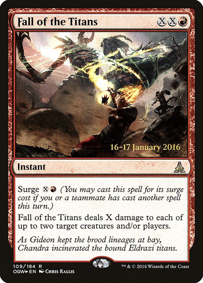 Fall of the Titans [Oath of the Gatewatch Prerelease Promos] | Total Play