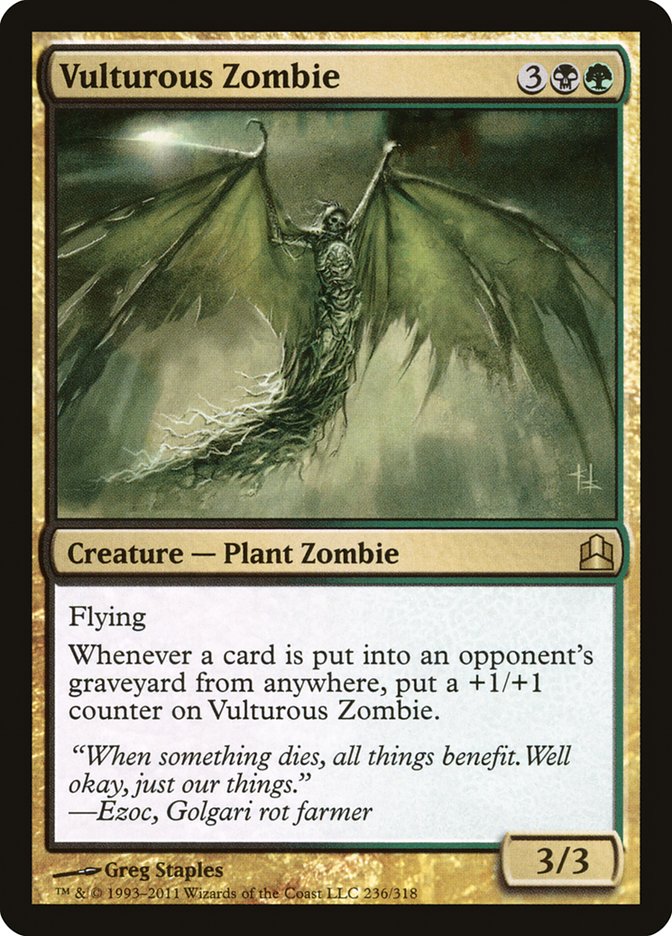 Vulturous Zombie [Commander 2011] | Total Play