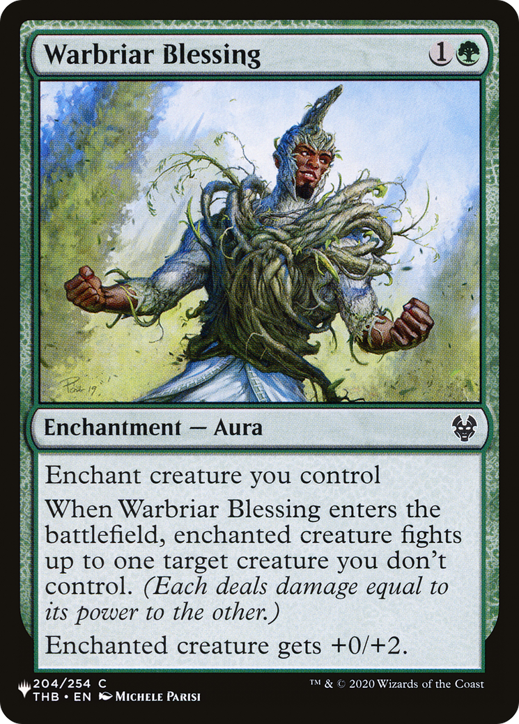 Warbriar Blessing [The List] | Total Play