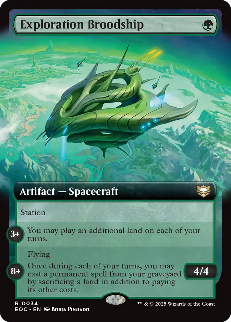 Exploration Broodship (Extended Art) [Edge of Eternities Commander] | Total Play