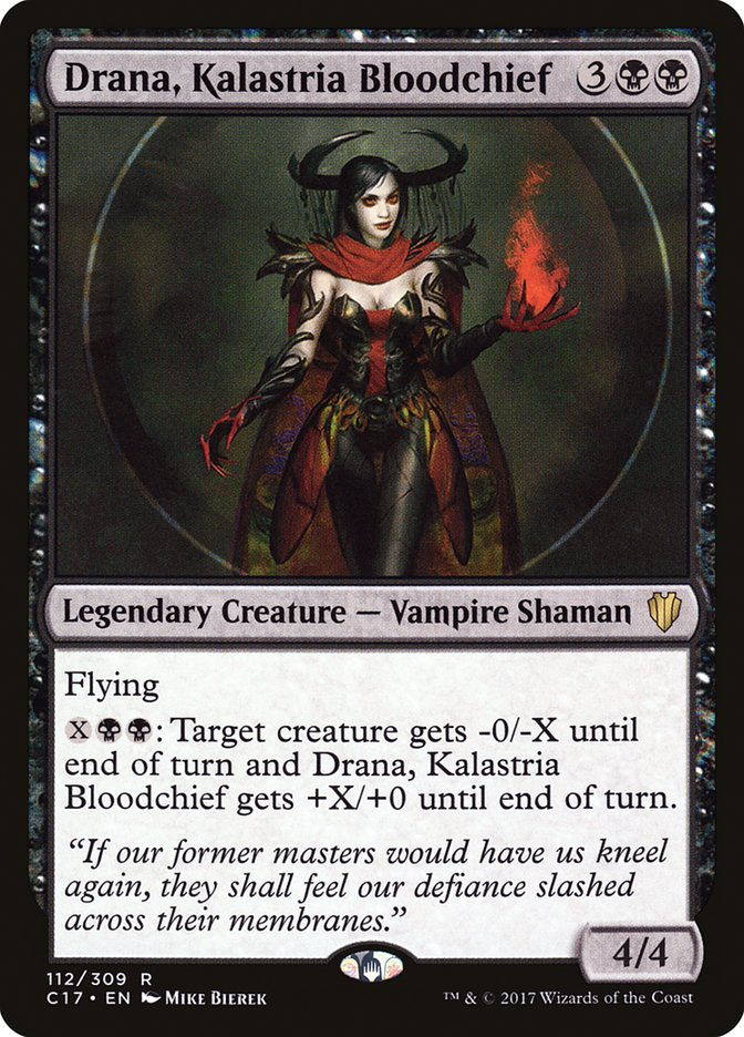 Drana, Kalastria Bloodchief [Commander 2017] | Total Play