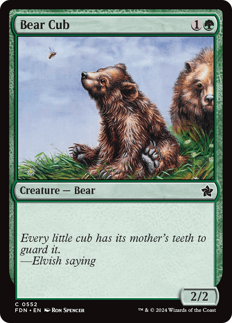 Bear Cub [Foundations] | Total Play