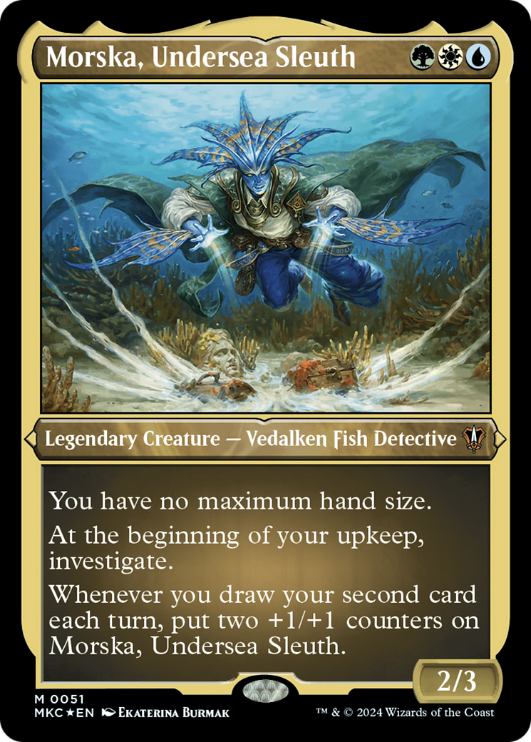 Morska, Undersea Sleuth (Display Commander) [Murders at Karlov Manor Commander] | Total Play