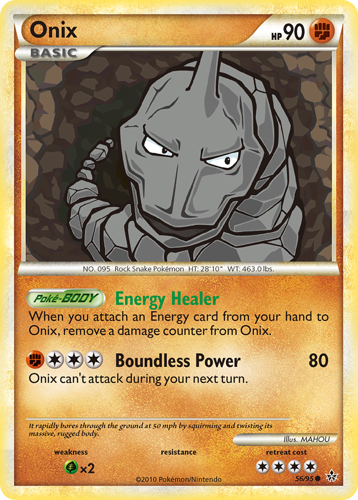 Onix (56/95) [HeartGold & SoulSilver: Unleashed] | Total Play