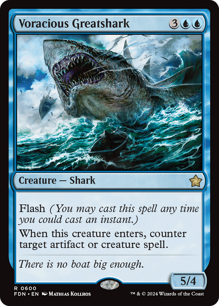 Voracious Greatshark [Foundations] | Total Play