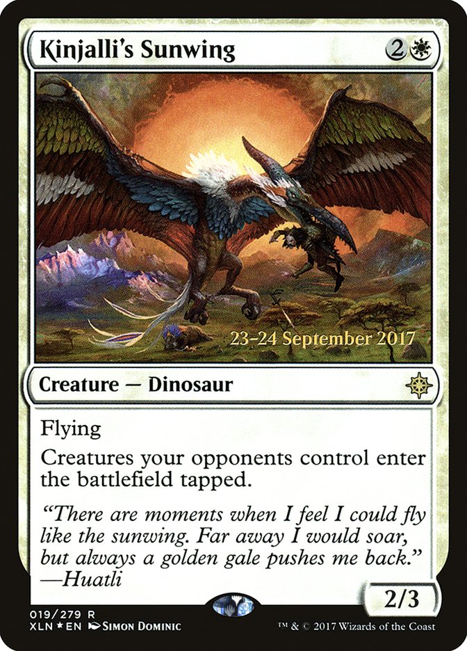 Kinjalli's Sunwing [Ixalan Prerelease Promos] | Total Play